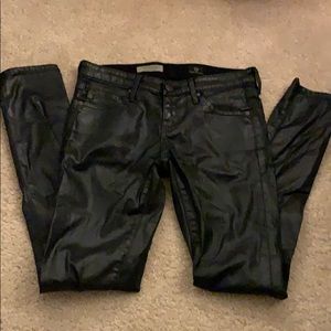 Ag Adriano Goldschmied Jeans - AG The Legging Ankle Super Skinny Coated Denim Ag Adriano Goldschmied Jeans - AG The Legging Ankle Super Skinny Coated Denim